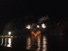 Das Feuerwerk am Abend